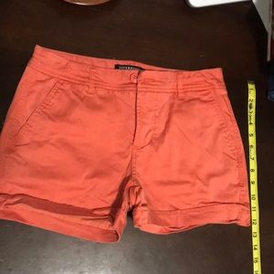 Womens Liverpool shorts. Coral size 8